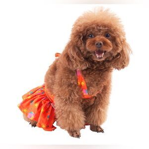 CuteBone Dog Bikini Dress, Stylish Swimsuit Costume For Small Dogs XS L NWT